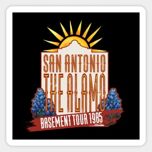 The Alamo Basement Tour 1985 Magnet
